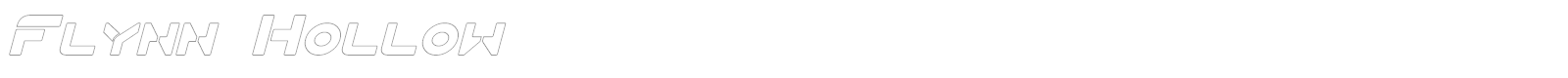 Flynn font preview